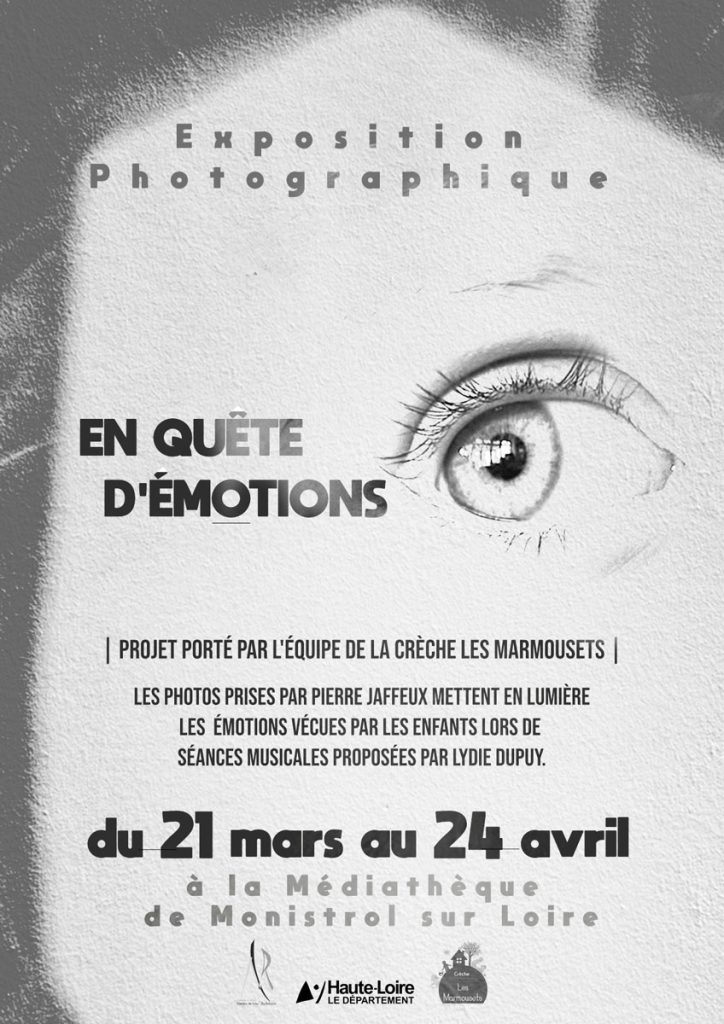Expo photographie Pierre Jaffeux sur l'éveil musicale en crèche par Lydie Dupuy
